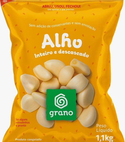 alho descascado