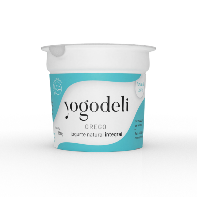 iogurte integral grego natural - yogodeli
